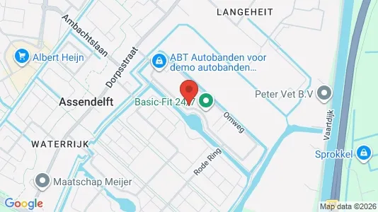 Producties for rent i Zaanstad - kort over placeringen
