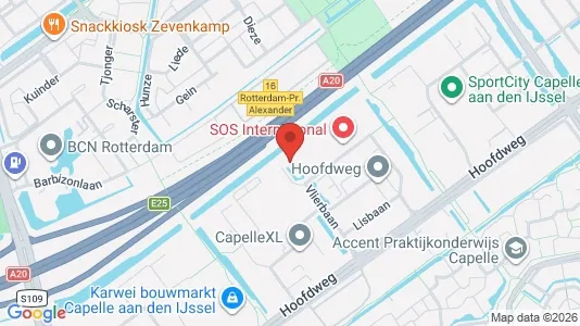 Kantorruimte for rent i Capelle aan den IJssel - kort over placeringen
