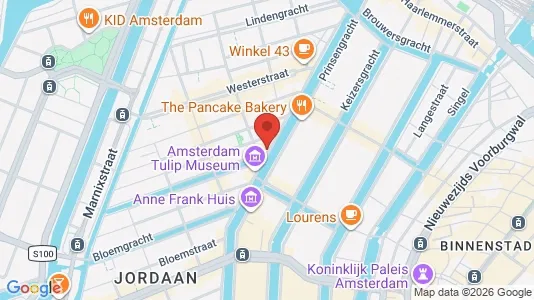 Kantorruimte for rent i Amsterdam Centrum - kort over placeringen