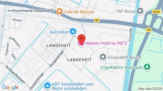 Kantorruimte for rent i Zaanstad - kort over placeringen