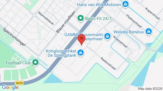 Kantorruimte for rent i Zoetermeer - kort over placeringen