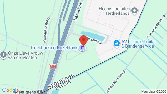 Kantorruimte for rent i Breda - kort over placeringen