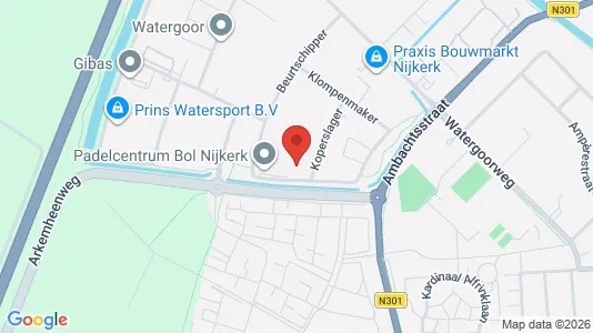 Bedrijfsruimtes for rent i Nijkerk - kort over placeringen