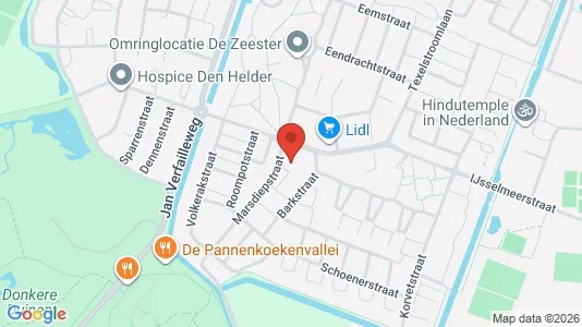 Kantorruimte for rent i Den Helder - kort over placeringen