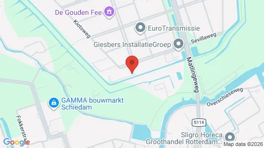 Bedrijfsruimtes for rent i Rotterdam Overschie - kort over placeringen