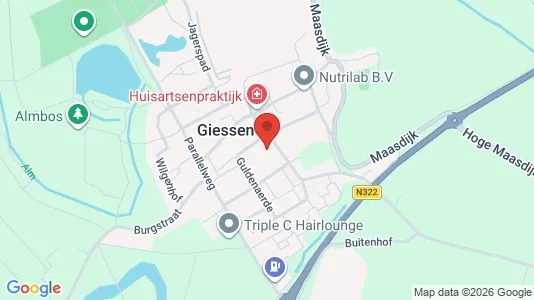 Bedrijfsruimtes for rent i Woudrichem - kort over placeringen