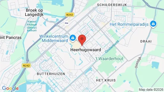 Bedrijfsruimtes for rent i Heerhugowaard - kort over placeringen