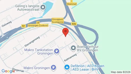 Bedrijfsruimtes for rent i Groningen - kort over placeringen