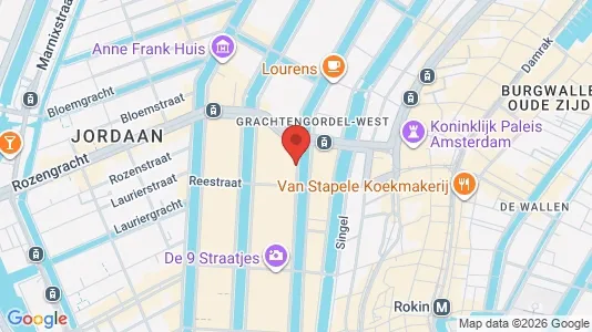 Bedrijfsruimtes for rent i Amsterdam Centrum - kort over placeringen