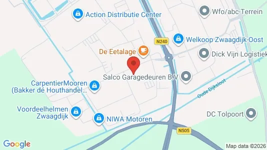 Bedrijfsruimtes for rent i Medemblik - kort over placeringen