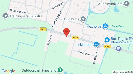 Kantorruimte for sale i De Fryske Marren - kort over placeringen