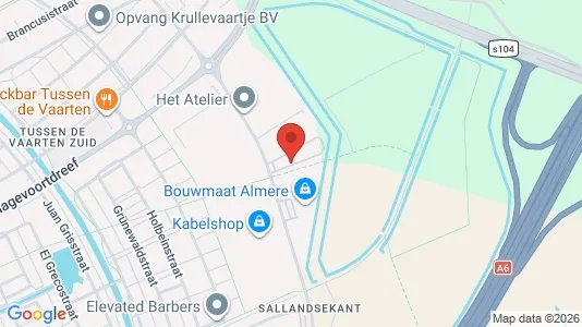 Bedrijfsruimtes for rent i Almere - kort over placeringen