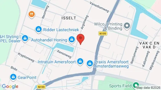 Kantorruimte for rent i Amersfoort - kort over placeringen