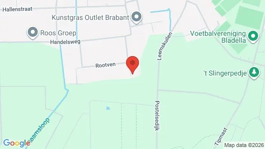 Bedrijfsruimtes for rent i Bladel - kort over placeringen