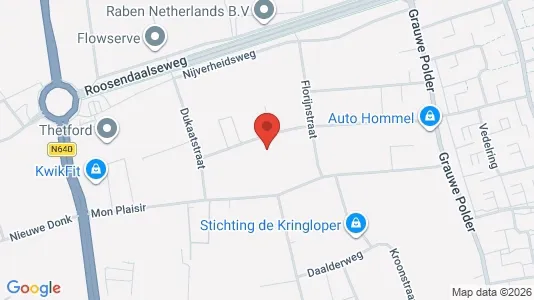Bedrijfsruimtes for rent i Etten-Leur - kort over placeringen