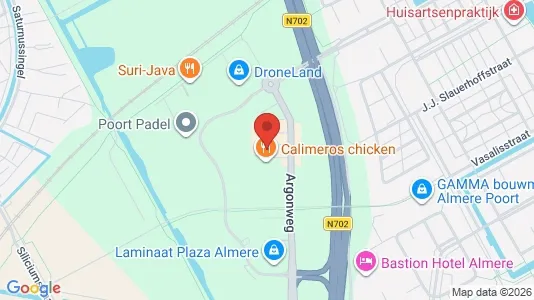 Bedrijfsruimtes for rent i Almere - kort over placeringen