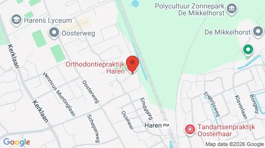Kantorruimte for rent i Haren - kort over placeringen