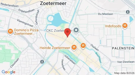 Kantorruimte for rent i Zoetermeer - kort over placeringen
