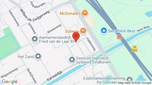 Bedrijfsruimtes for rent i Best - kort over placeringen