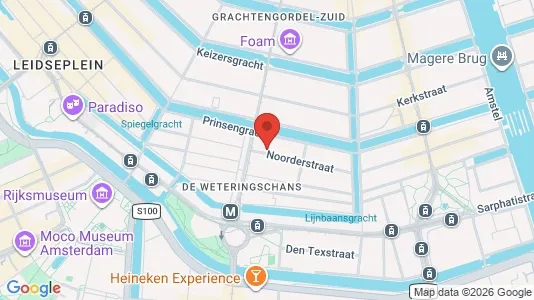 Bedrijfsruimtes for rent i Amsterdam Centrum - kort over placeringen