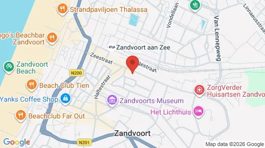 Bedrijfsruimtes for sale i Zandvoort - kort over placeringen