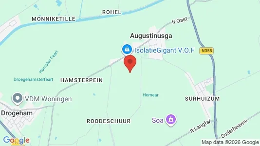 Kantorruimte for rent i Achtkarspelen - kort over placeringen