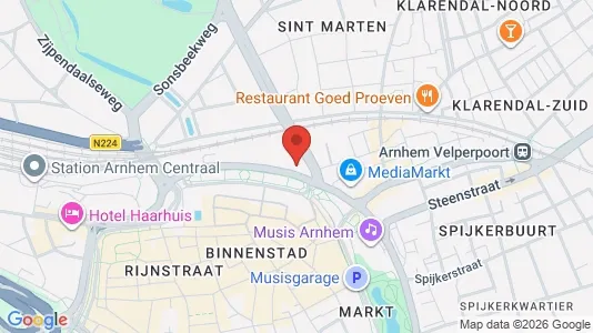 Kantorruimte for rent i Arnhem - Foto uit Google Street View
