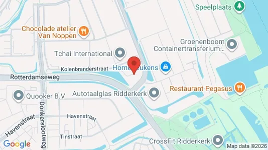 Bedrijfsruimtes for rent i Ridderkerk - kort over placeringen