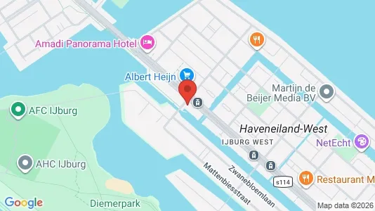 Kantorruimte for rent i Amsterdam Zeeburg - kort over placeringen