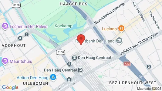 Kantorruimte for rent i The Hague Haagse Hout - Foto uit Google Street View