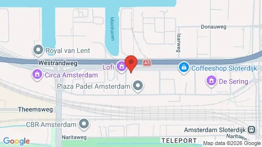 Kantorruimte for rent i Amsterdam Westpoort - kort over placeringen