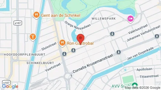 Kantorruimte for rent i Amsterdam Oud-Zuid - Foto uit Google Street View