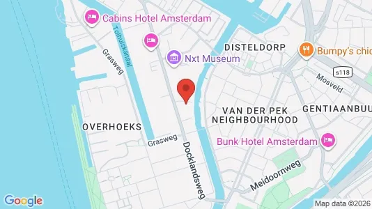 Kantorruimte for rent i Amsterdam Noord - kort over placeringen