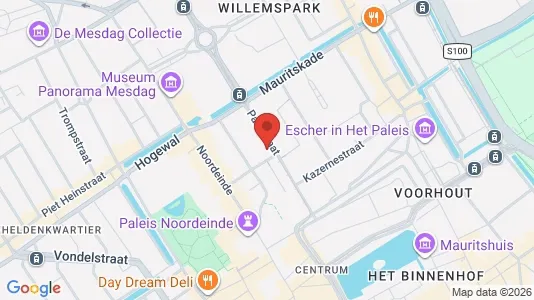 Kantorruimte for rent i The Hague Escamp - kort over placeringen