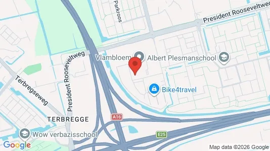 Kantorruimte for rent i Rotterdam Prins Alexander - kort over placeringen