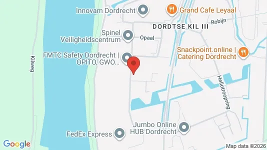 Bedrijfsruimtes for rent i Dordrecht - kort over placeringen