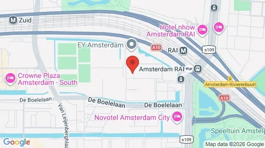 Kantorruimte for rent i Amsterdam Zuideramstel - kort over placeringen