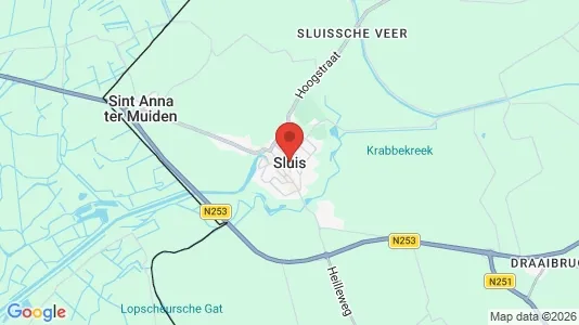 Winkels for rent i Sluis - Foto uit Google Street View